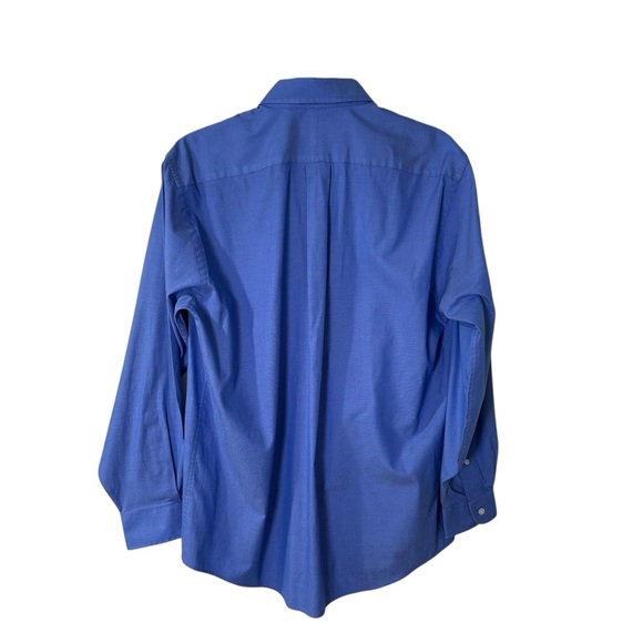 L.L Bean Men’s Blue 15/32 Long Sleeve Button Down Shirt - Picture 4 of 7